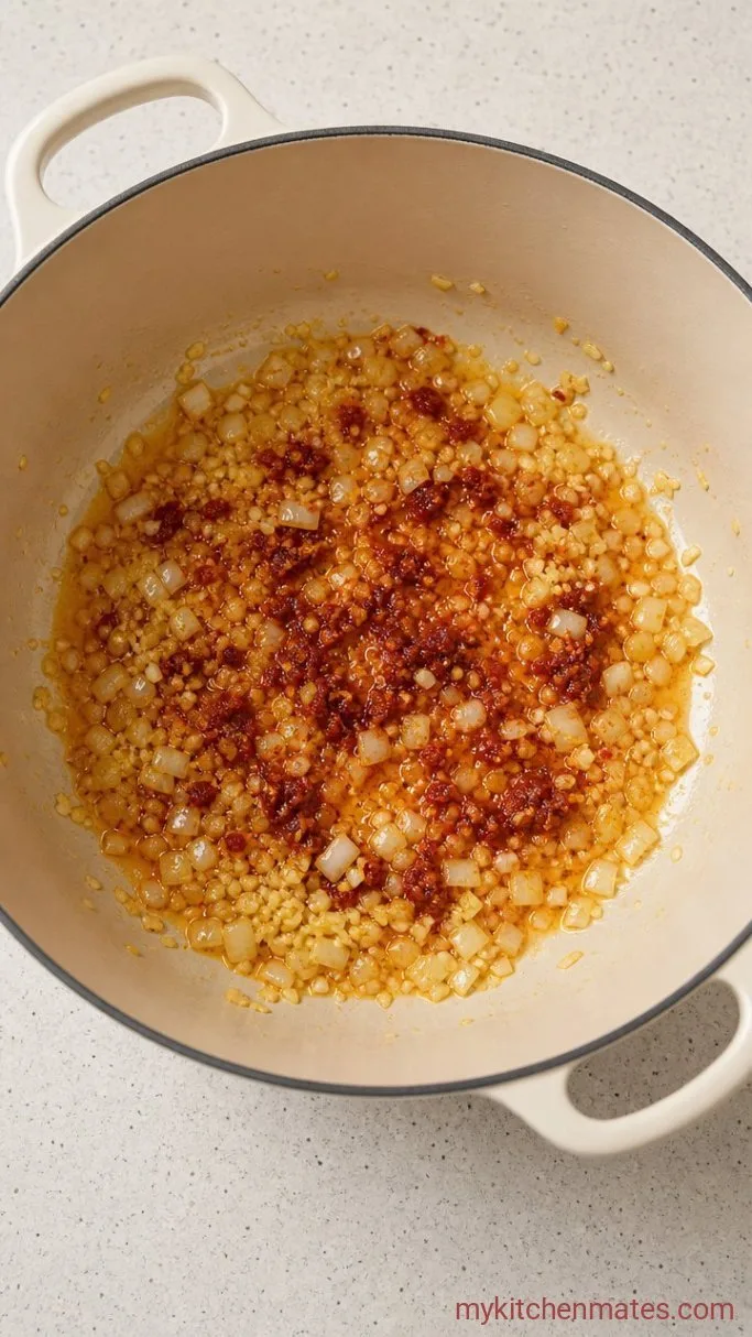 Step 1: Sauté the Aromatics