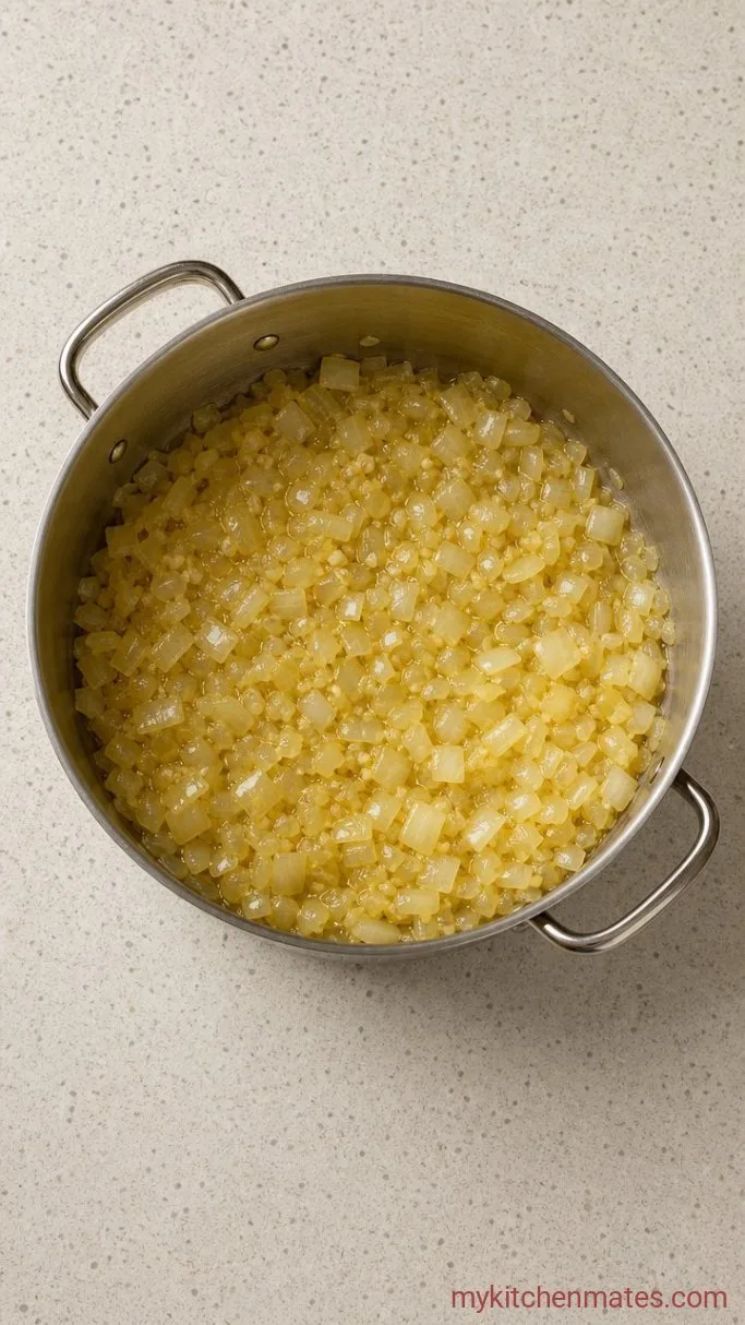 Step 1: Sauté the Aromatics