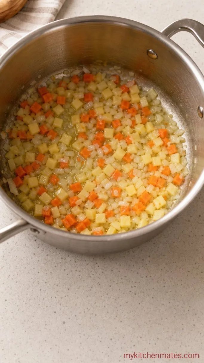 Step 1: Sauté the Aromatics