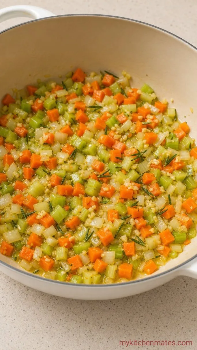 Step 1: Sauté the Aromatics