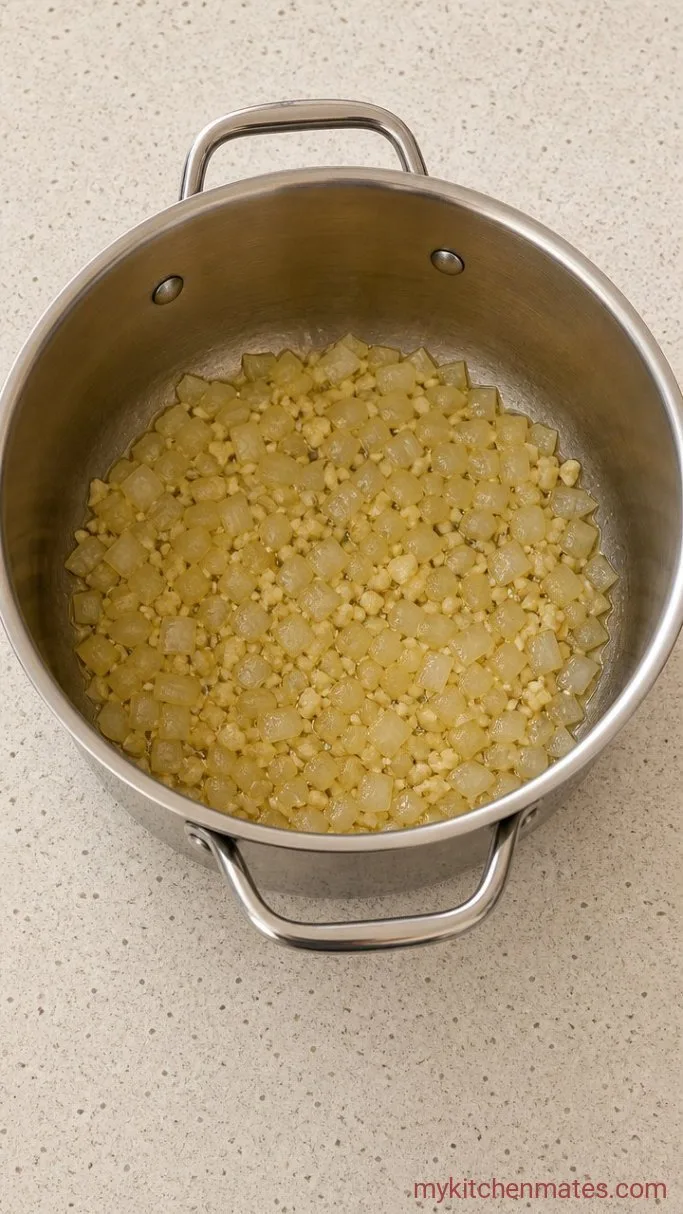Step 1: Sauté the Aromatics