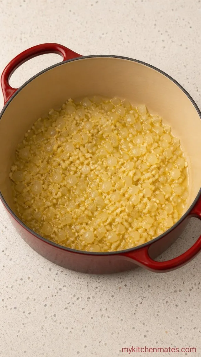 Step 1: Sauté the Aromatics