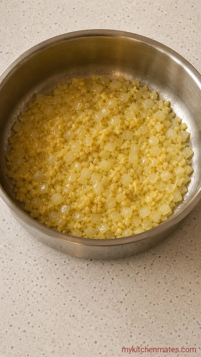 Step 1: Sauté the Aromatics