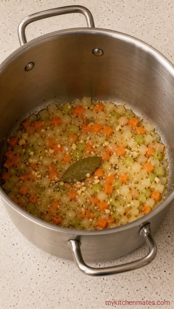 Step 1: Sauté the Aromatics