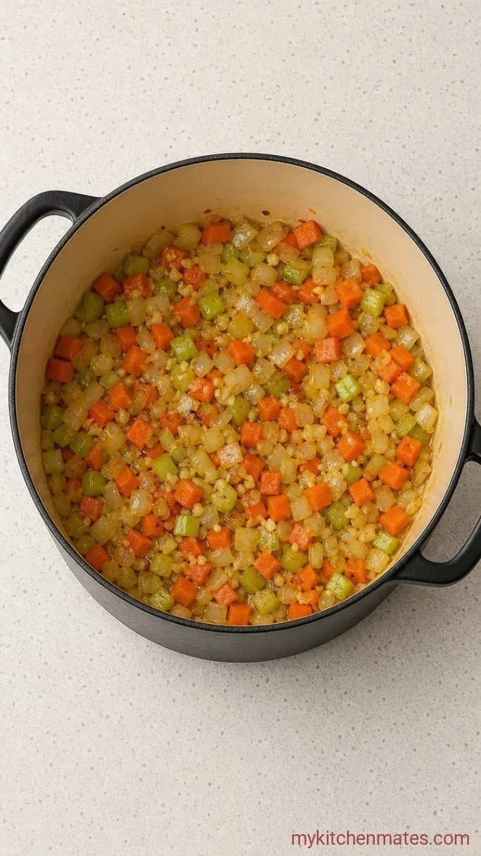 Step 1: Sauté the Aromatics