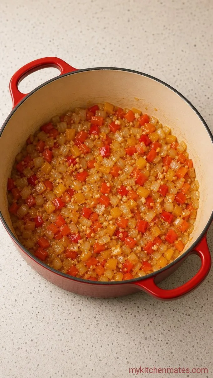 Step 1: Sauté the Aromatics