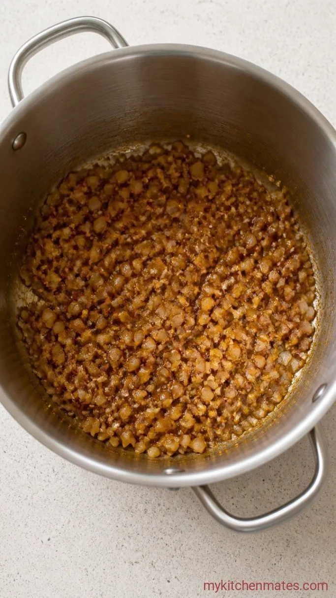 Step 1: Sauté the Aromatics