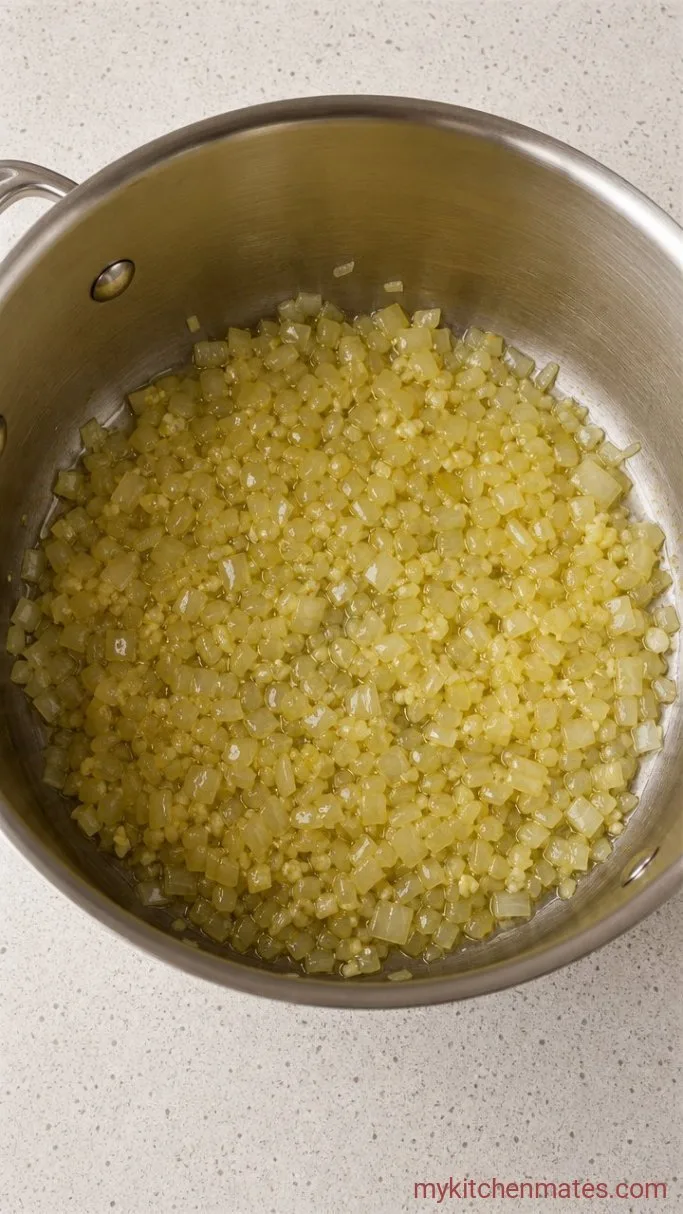 Step 1: Sauté the Aromatics