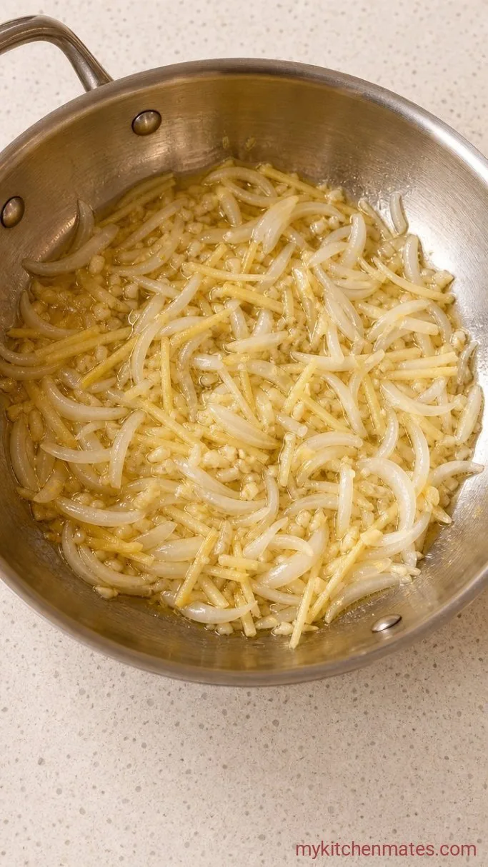 Step 1: Sauté the Aromatics