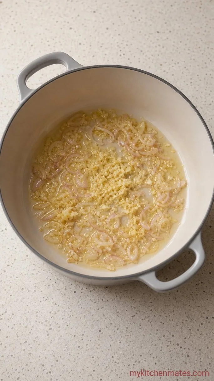 Step 1: Sauté the Aromatics