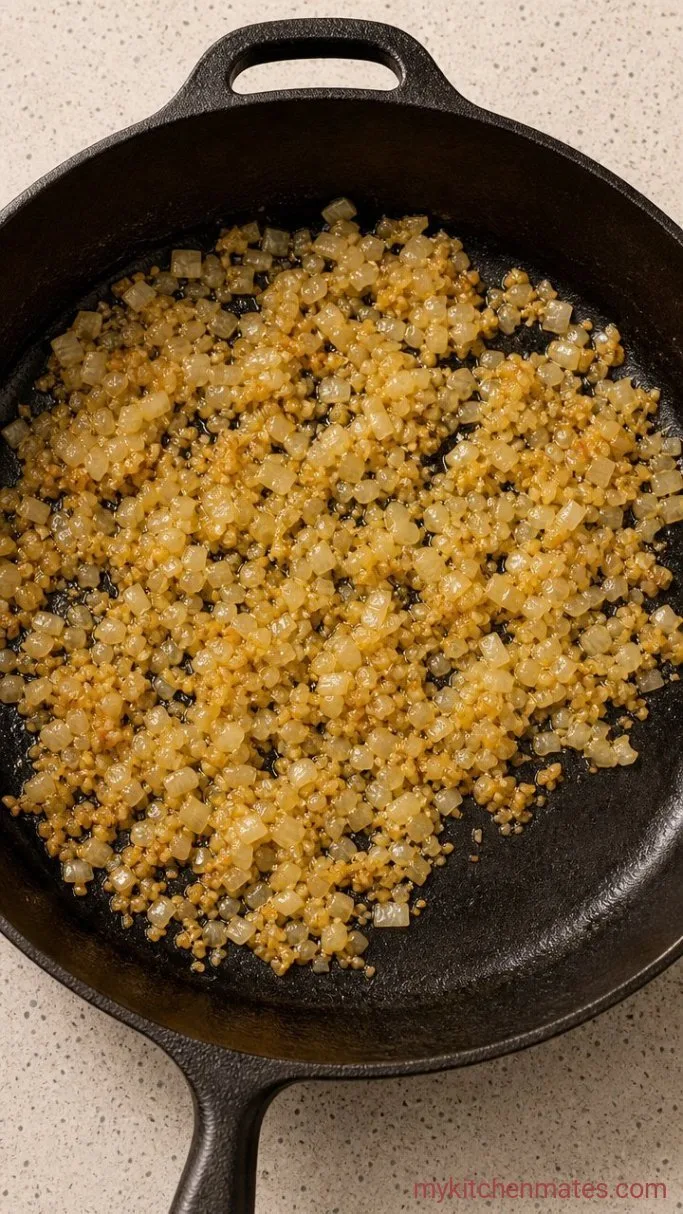 Step 1: Sauté the Aromatics