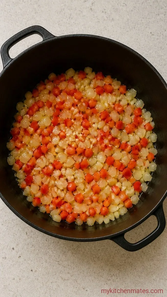 Step 1: Sauté the Aromatics