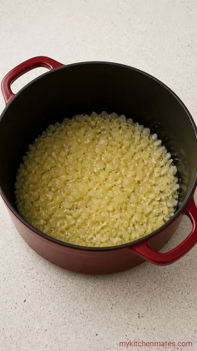 Step 1: Sauté the Aromatics