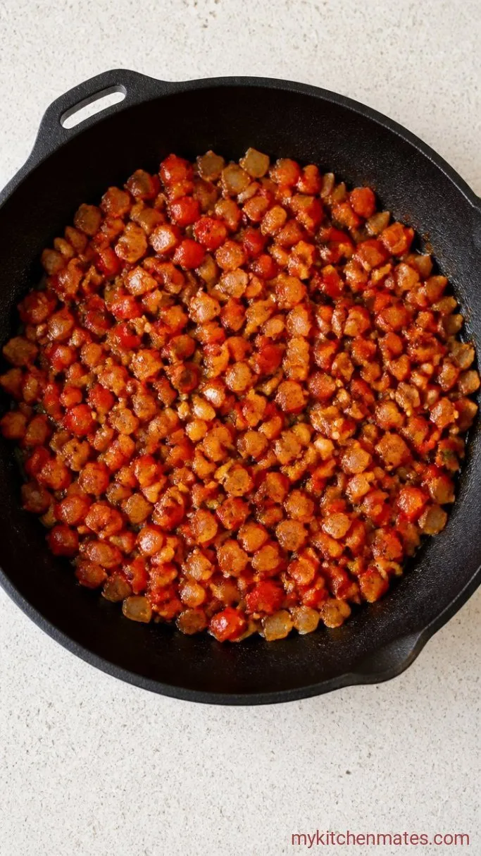 30-Minute One Pan Mexican Quinoa Step 1: Sauté the Aromatics