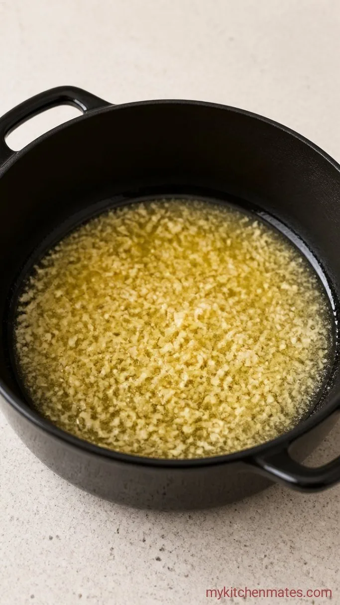 20-Minute Creamy Miso Ramen Step 1: Sauté the Aromatics