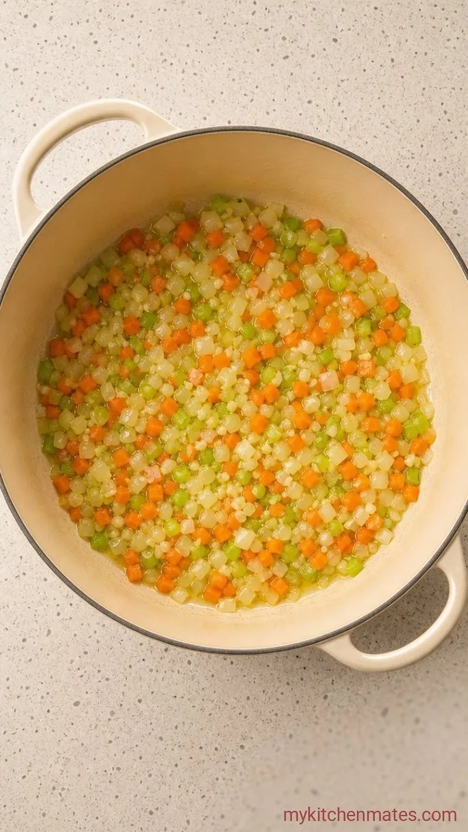 Step 1: Sauté the Base Vegetables