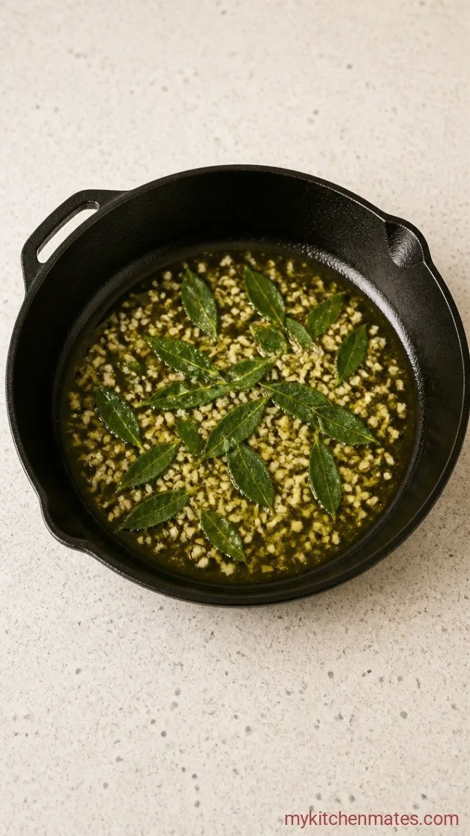 Step 1: Sauté the Garlic and Sage