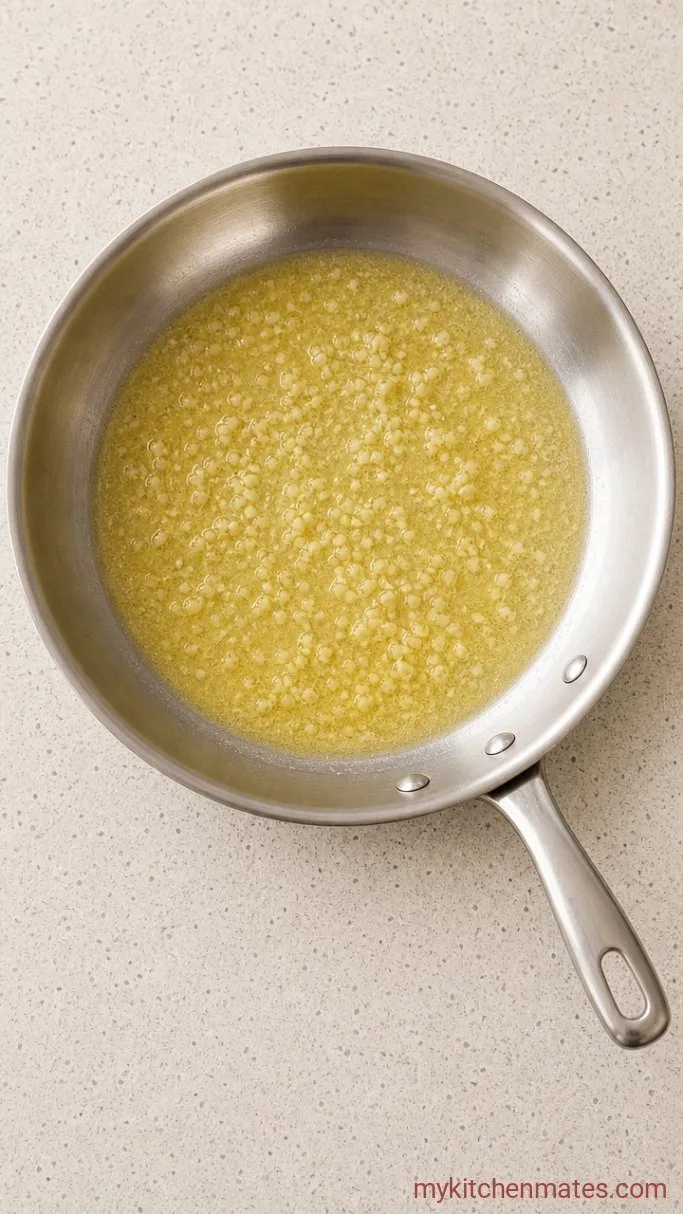Step 1: Sauté the Garlic in Butter
