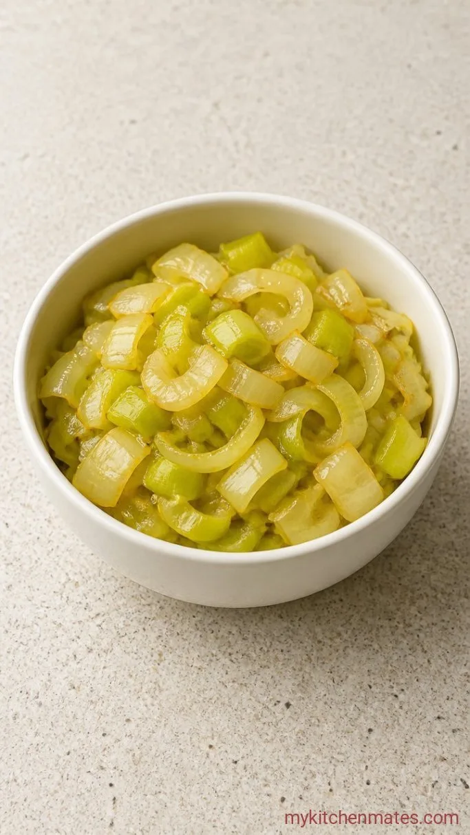 No-Fuss Leek and Gruyère Quiche Step 1: Sauté the Leeks