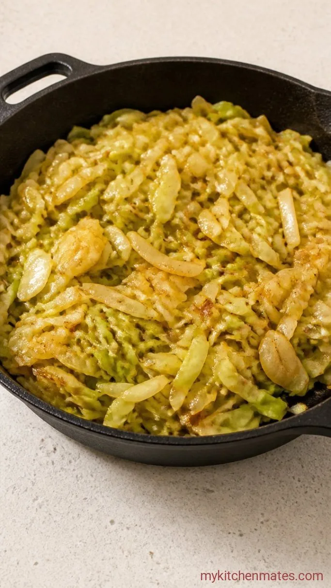 Buttery Haluski: Fried Cabbage & Noodles in 30 Minutes Step 1: Sauté the Onion and Cabbage