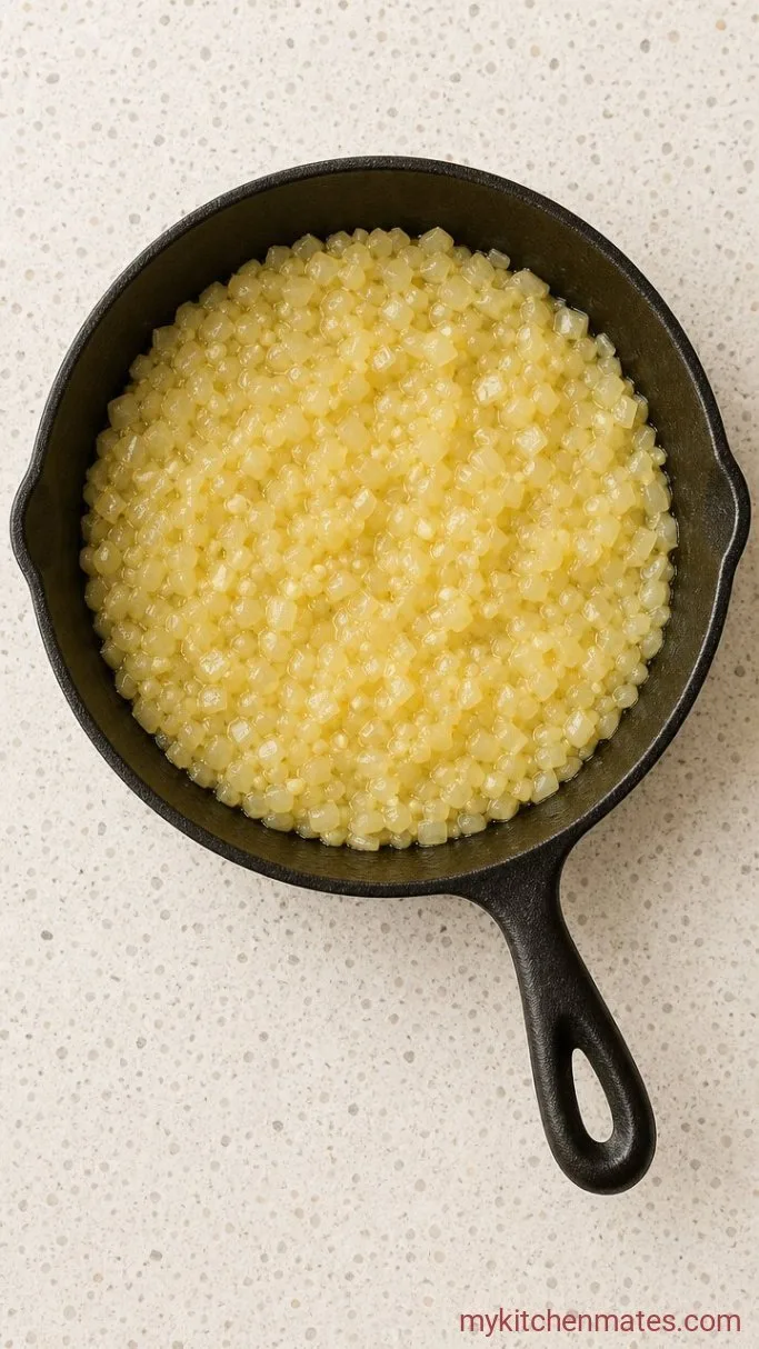 Step 1: Sauté the Onion and Garlic