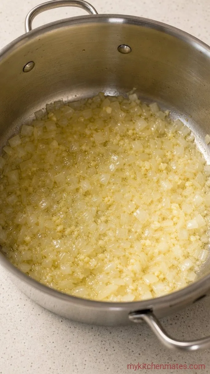 Step 1: Sauté the Onion