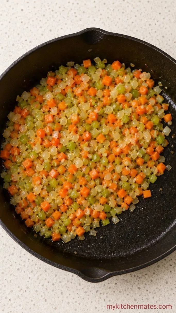 Step 1: Sauté the Vegetables