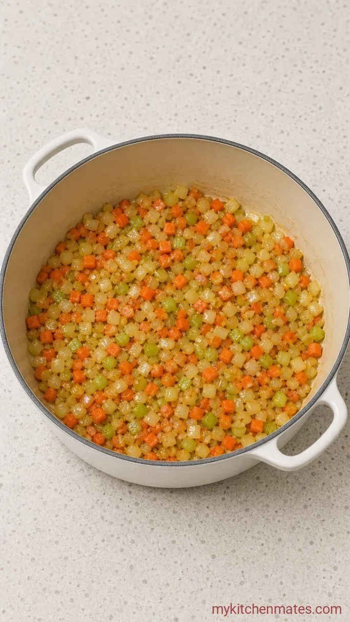 Step 1: Sauté the Vegetables