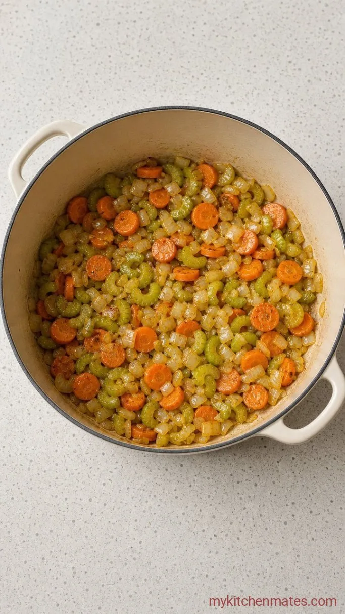 Step 1: Sauté the Vegetables