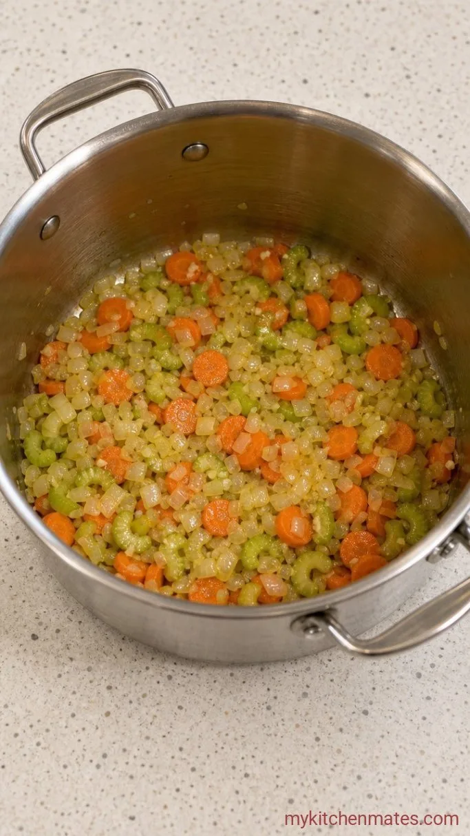 Step 1: Sauté the Vegetables