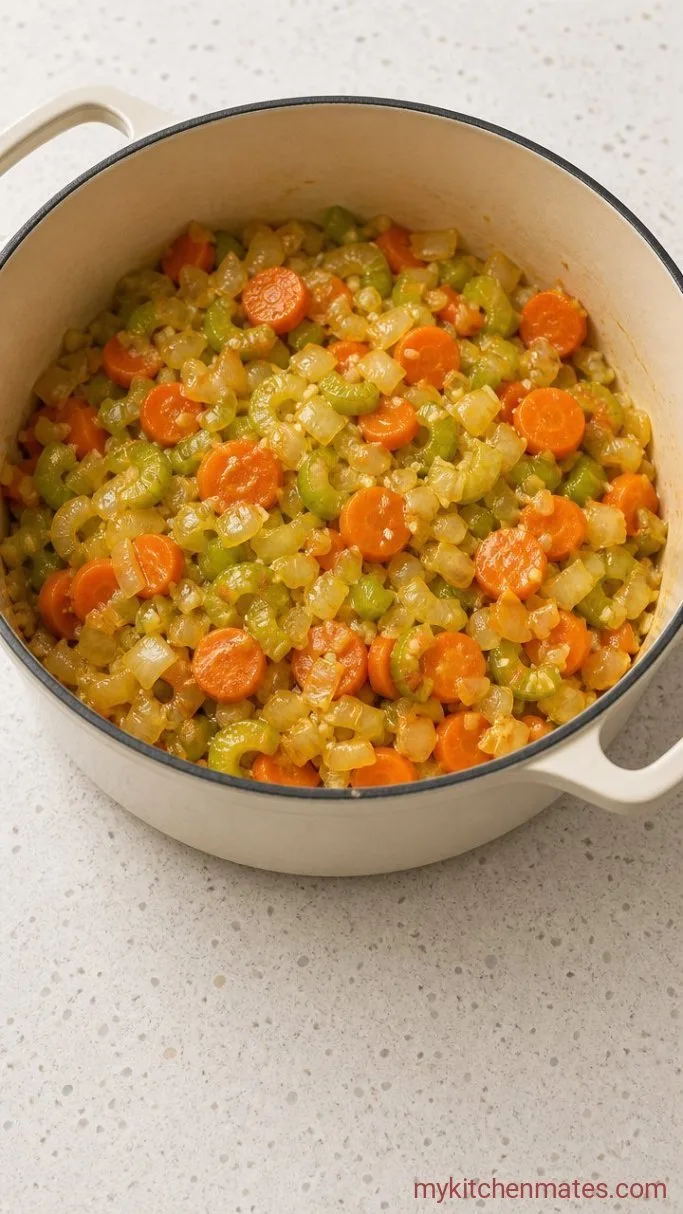 Step 1: Sauté the Vegetables