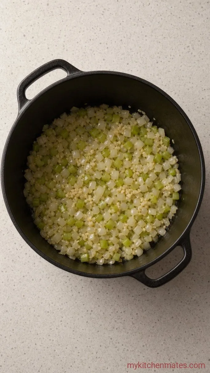Step 1: Sauté the Vegetables