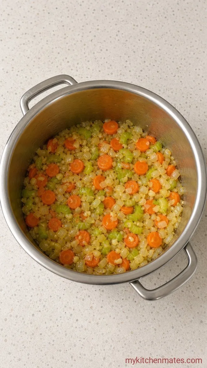 Step 1: Sauté the Vegetables