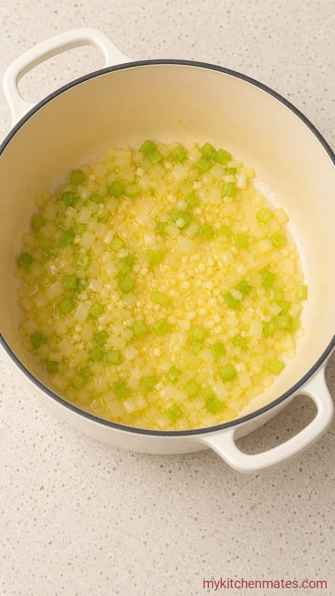 Step 1: Sauté the Vegetables
