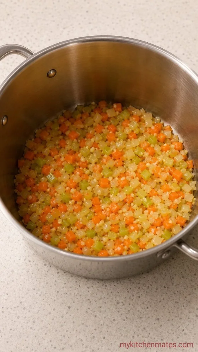 Step 1: Sauté the Vegetables