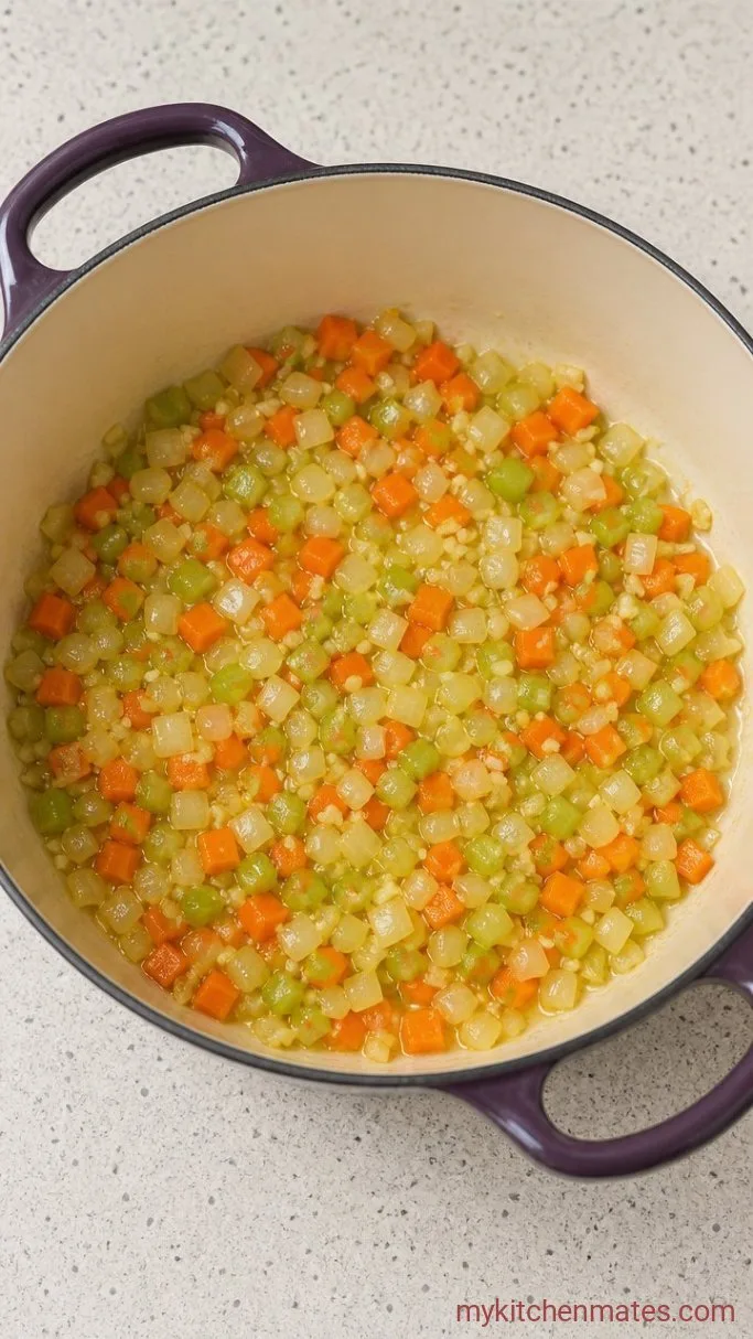Step 1: Sauté the Vegetables