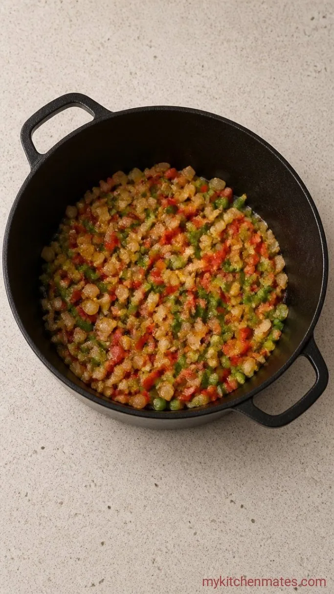 Step 1: Sauté the Vegetables