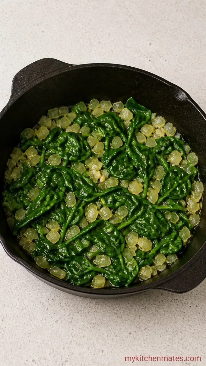One-Pan Egg White Frittata Step 1: Sauté the Vegetables
