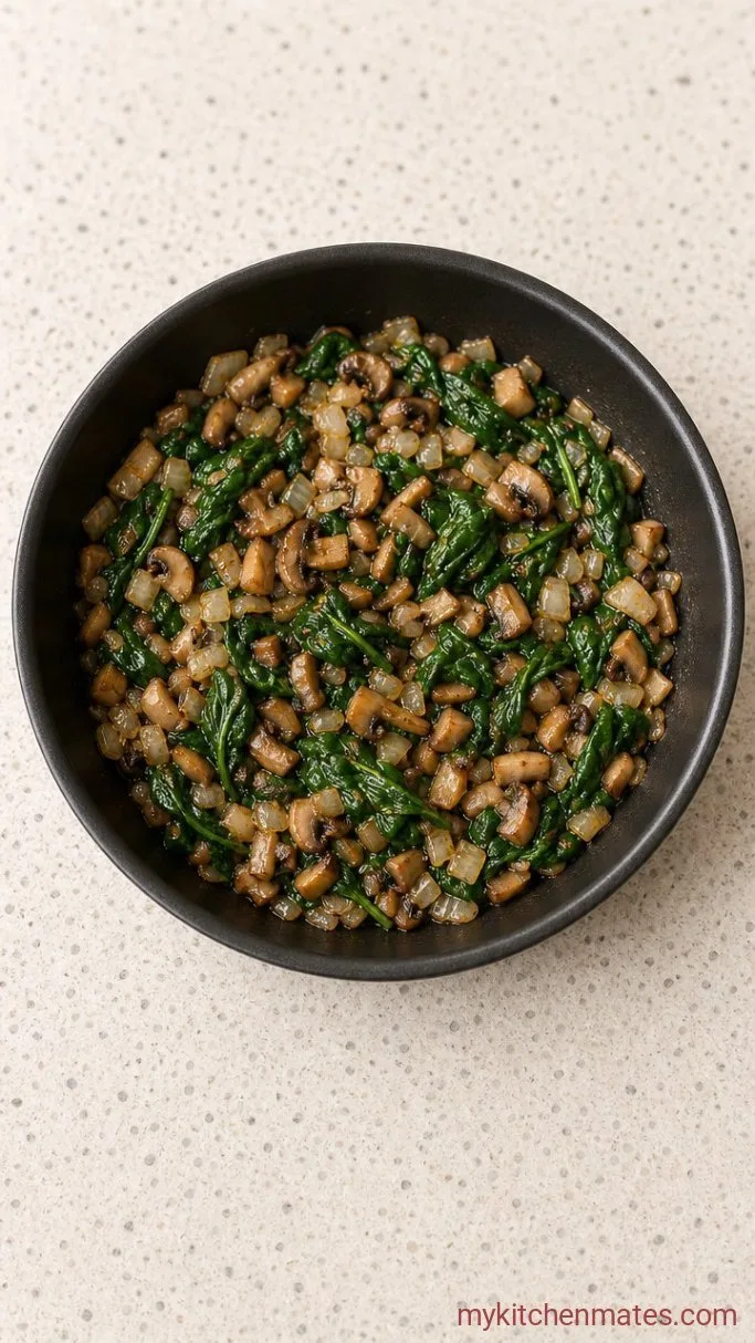 Creamy Vegan Tofu Quiche (Just 7 Ingredients) Step 1: Sauté the Veggies