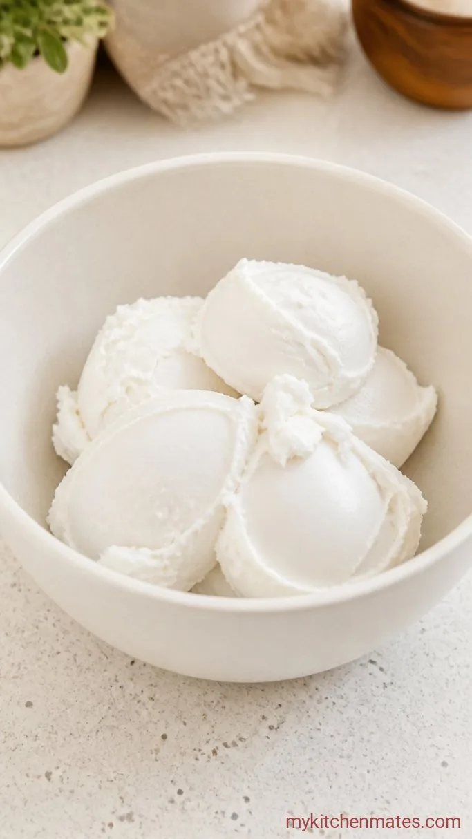No-Churn Dairy-Free Vanilla Ice Cream (Just 4 Ingredients) Step 1: Scoop the Coconut Cream