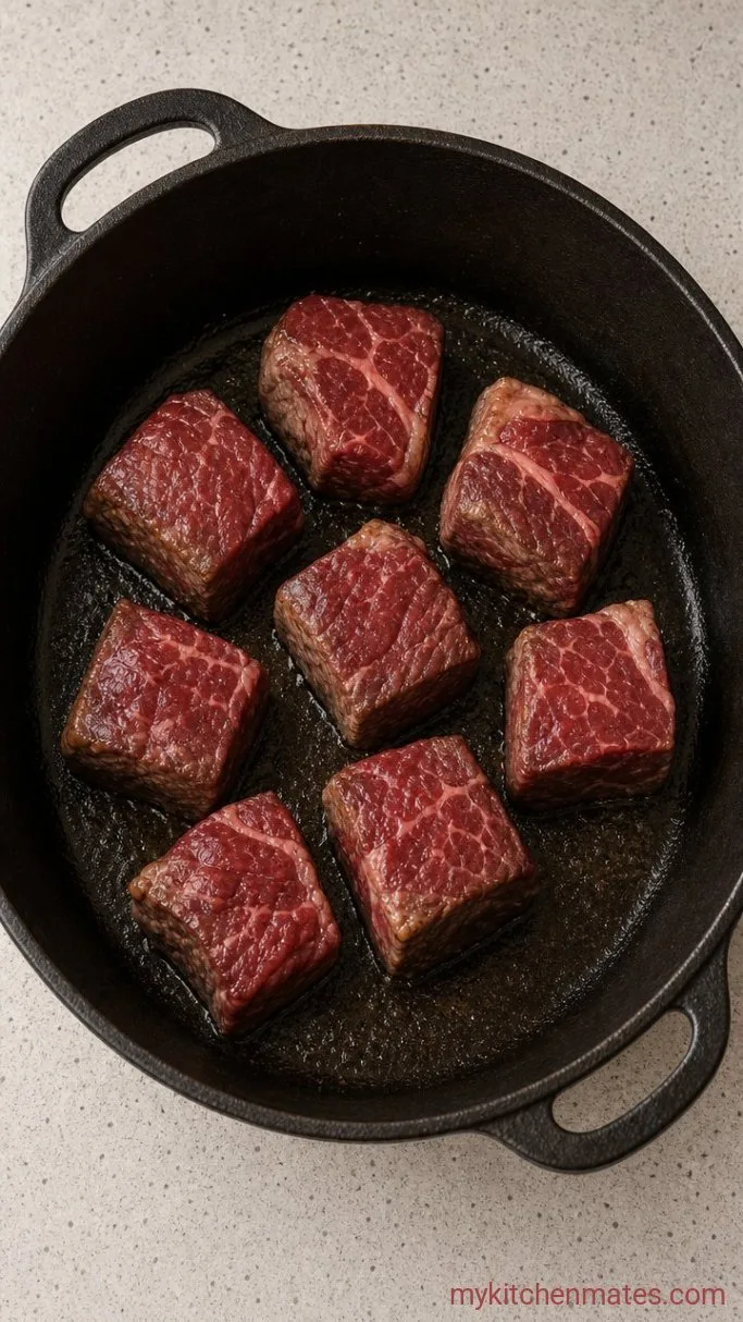 Step 1: Sear the Beef