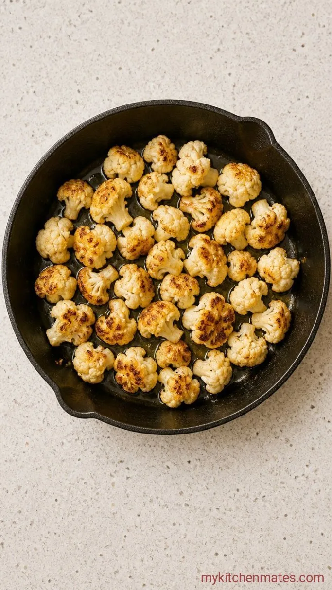 Step 1: Sear the Cauliflower