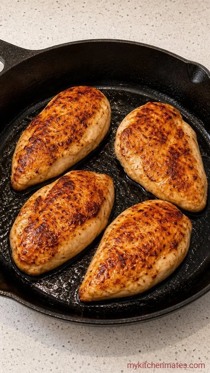 Step 1: Sear the Chicken