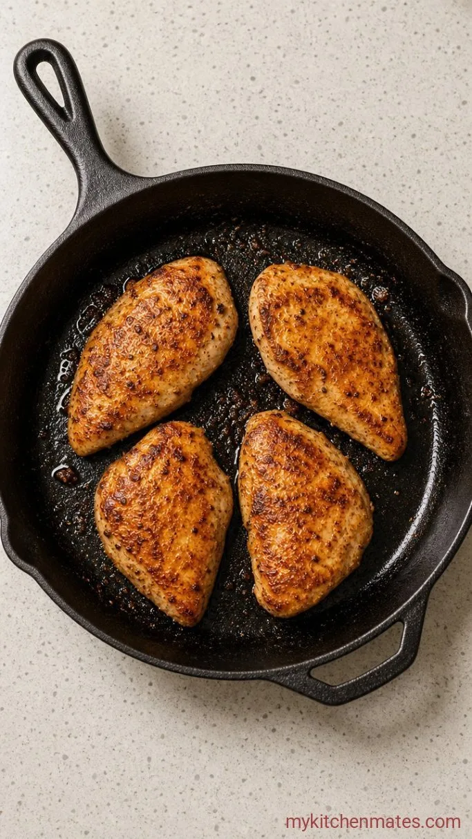 Step 1: Sear the Chicken