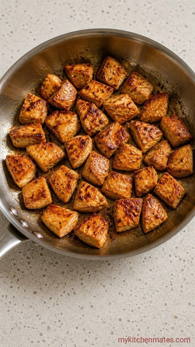 30-Minute Creamy Garlic Chicken Breast Pasta Step 1: Sear the Chicken