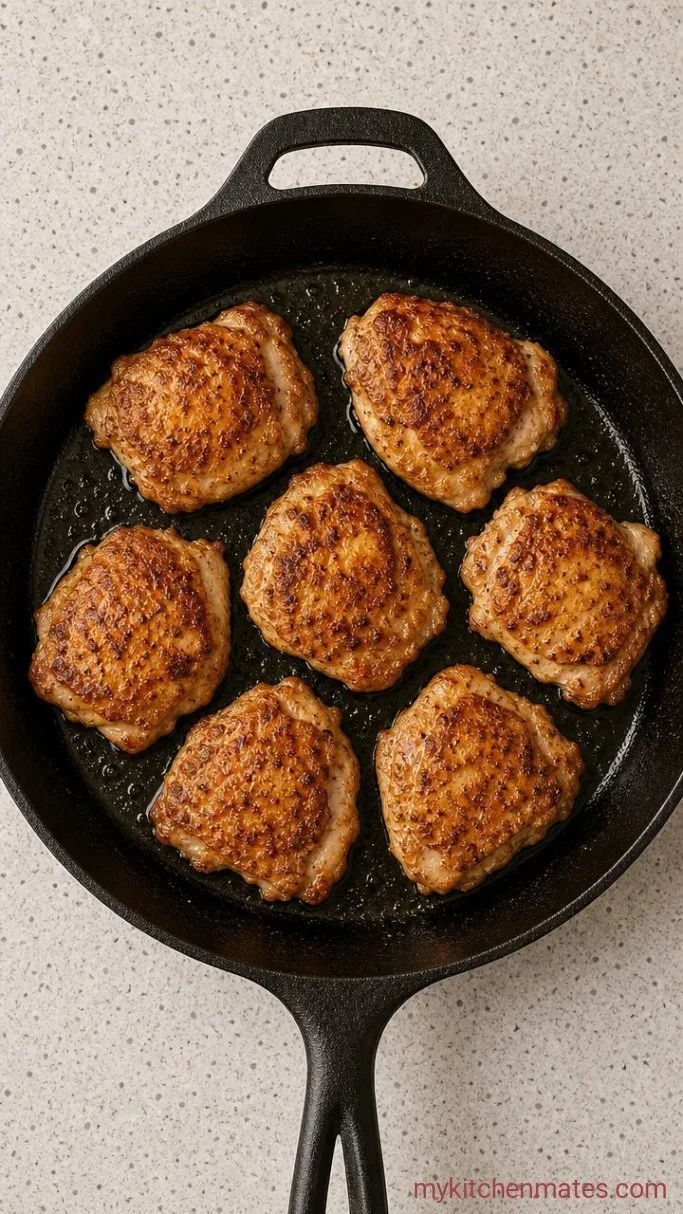 Step 1: Sear the Chicken