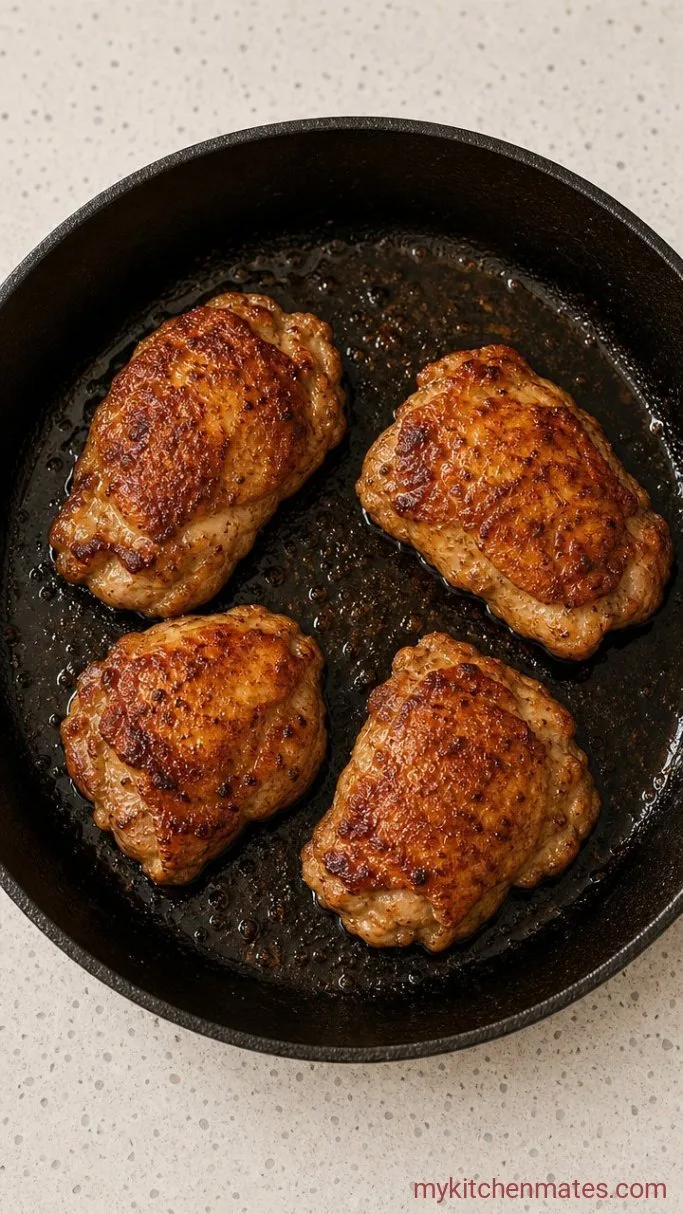 Step 1: Sear the Chicken