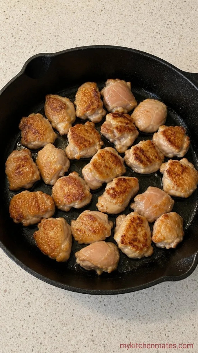 30-Minute Creamy Coconut Curry Chicken Step 1: Sear the Chicken