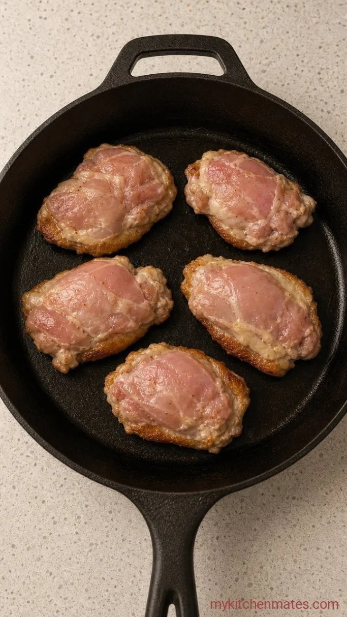 Step 1: Sear the Chicken
