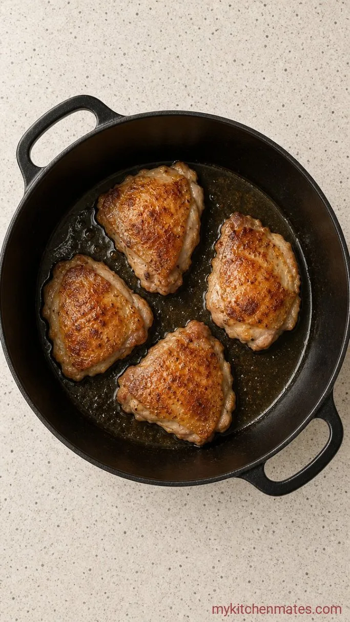 Step 1: Sear the Chicken